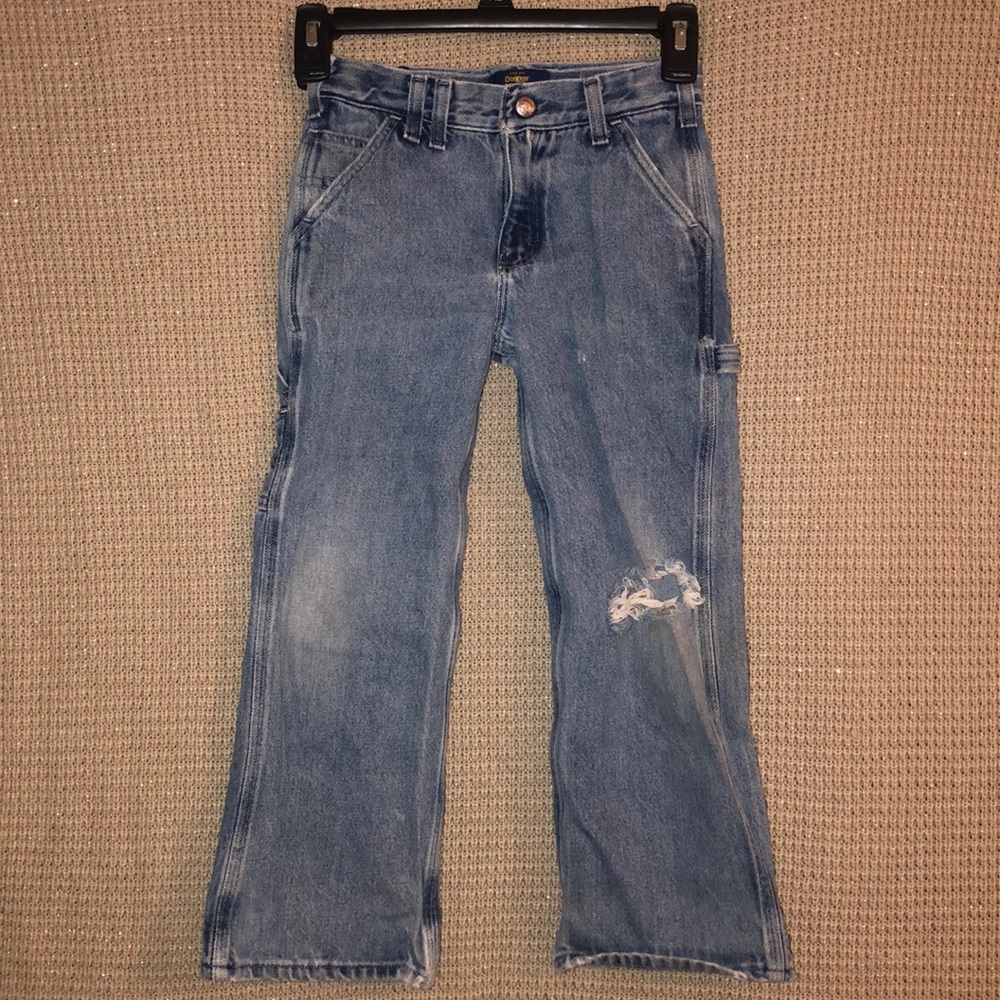 OshKosh jeans with hole in knee